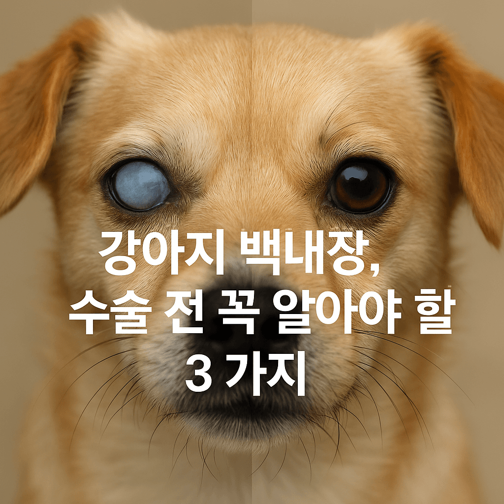 강아지 백내장, 꼭 알아두어야 할 포인트 관련 이미지 1
