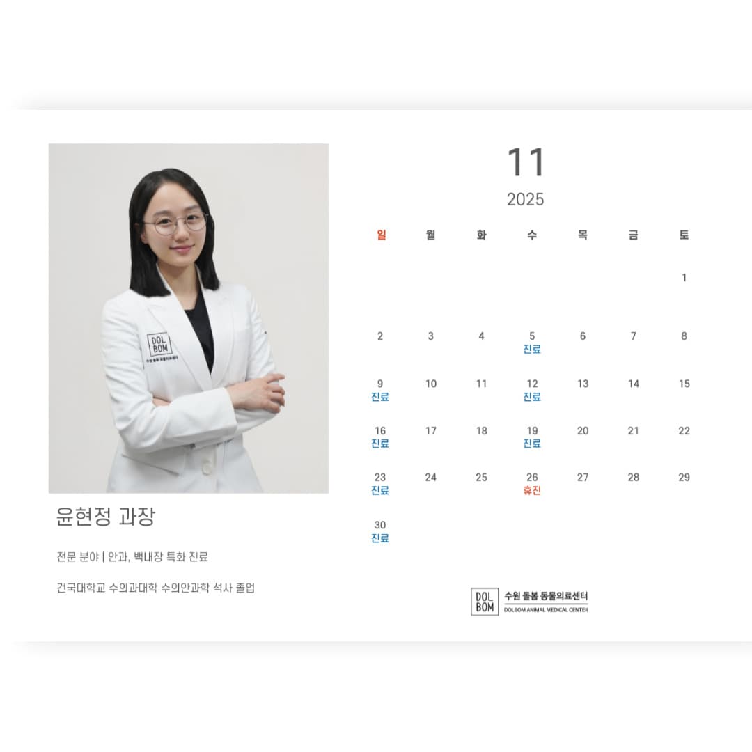 11월 진료일정 관련 이미지 5