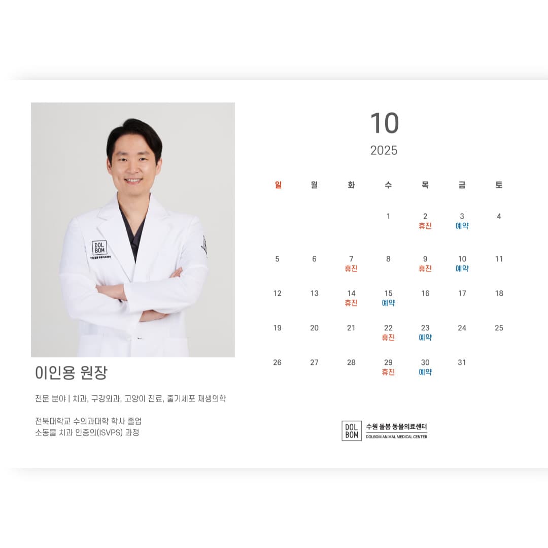10월 진료일정 관련 이미지 3